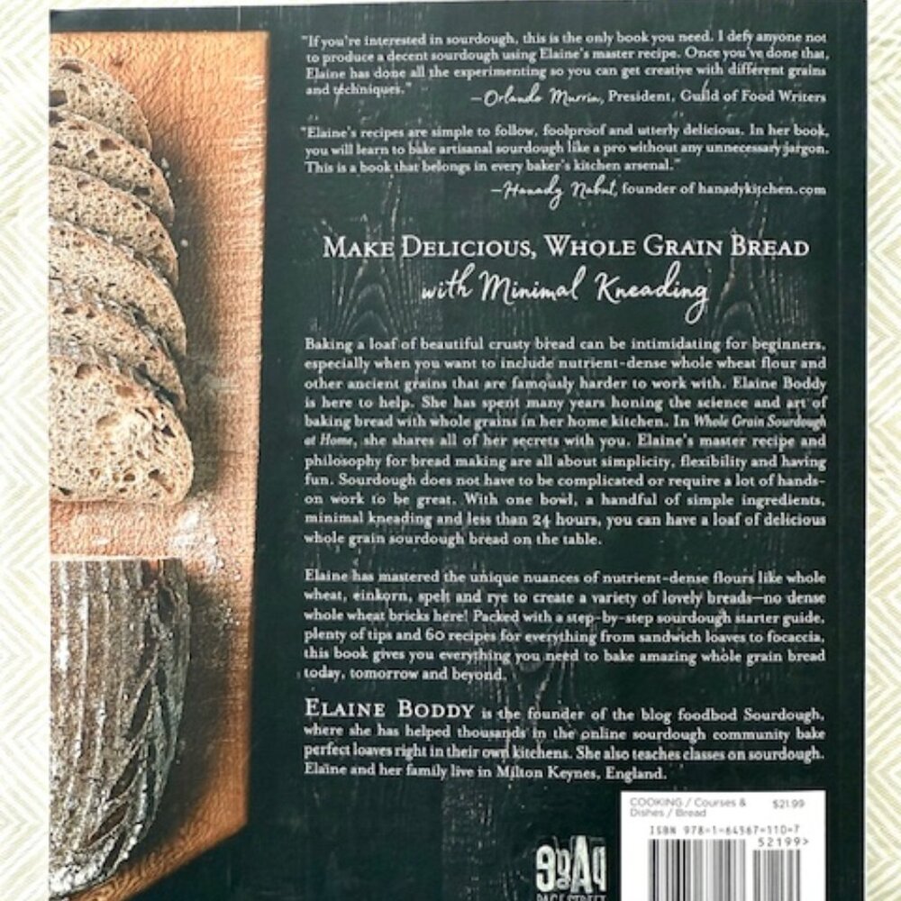 "Whole Grain Sourdough At Home" by Elaine Boddy [Paperback, 2020] - Picture 2 of 8